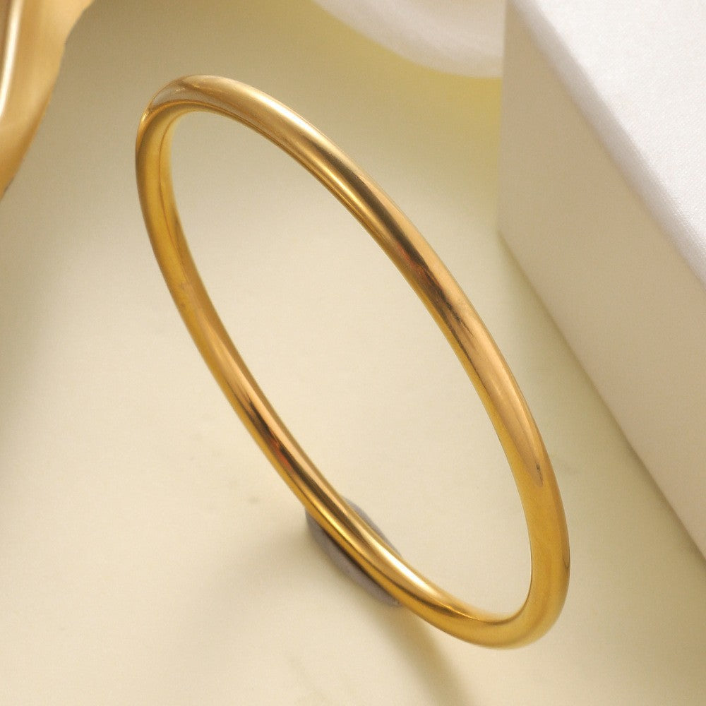 Titanium Steel Stainless Real Gold Furnace Bracelets
