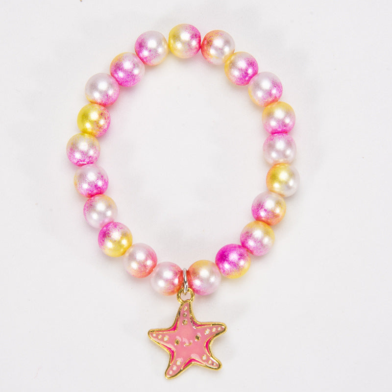 Children's Cartoon Alloy Little Handmade Dolphin Bracelet