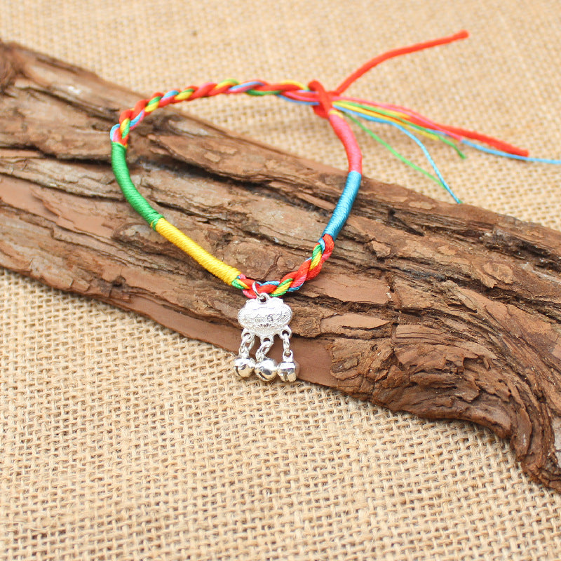 Boat Festival Colorful Rope Hand-woven Tiger Head Bracelets
