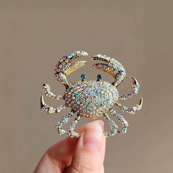 Female High-grade Light Luxury Exaggerated Corsage Brooches
