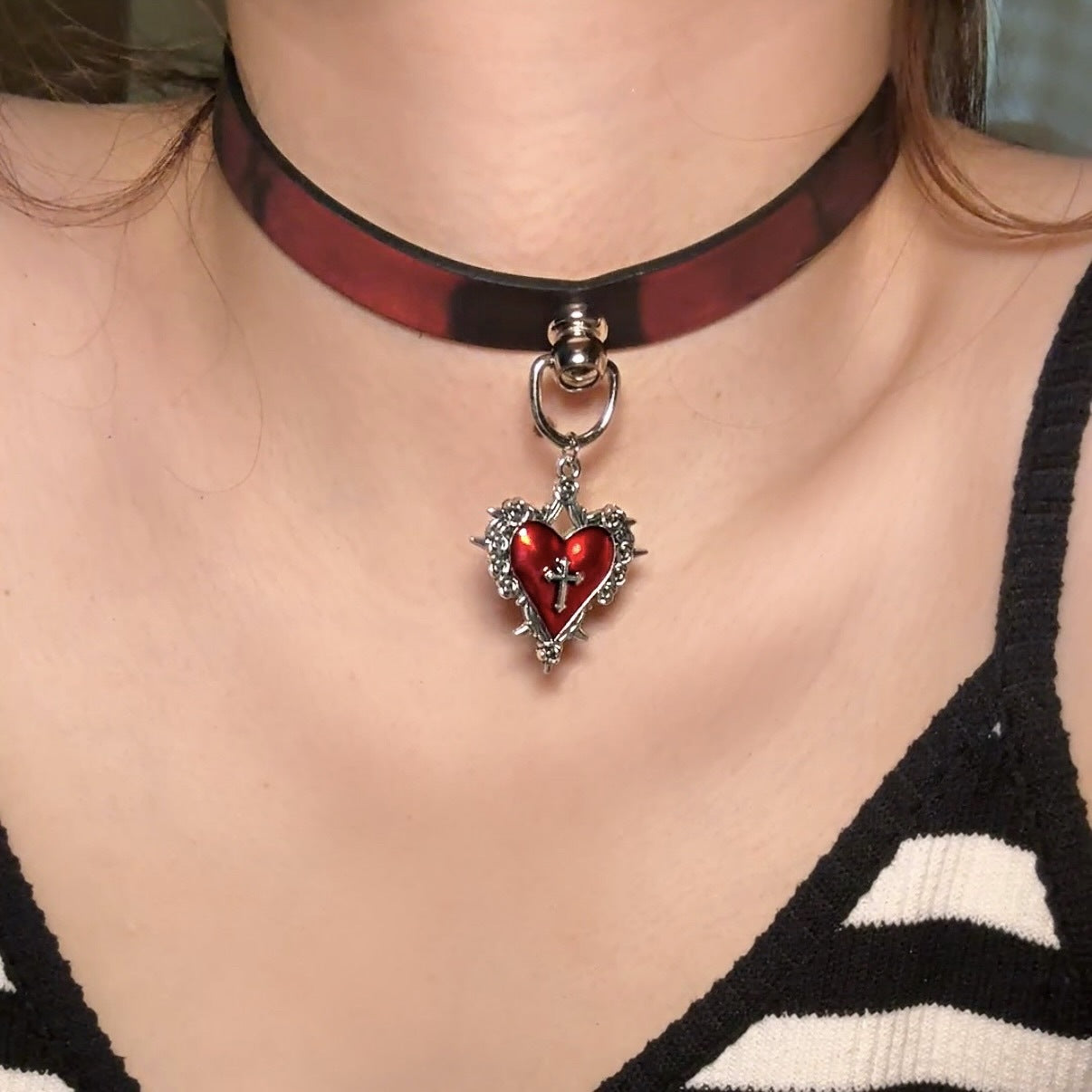 Paw Hot Soft Leather Trendy Cool High-grade Collar