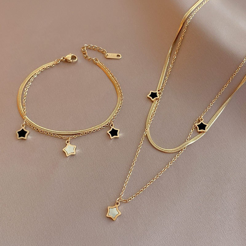 Women's Shell Gold Light Luxury High Sense Necklaces