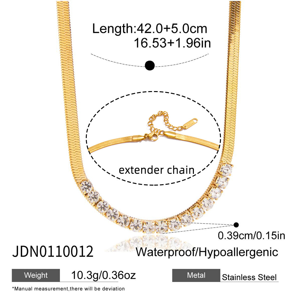 Sausage Dog Light Luxury Minority Clavicle Chain Twin Stainless Invitation Necklace
