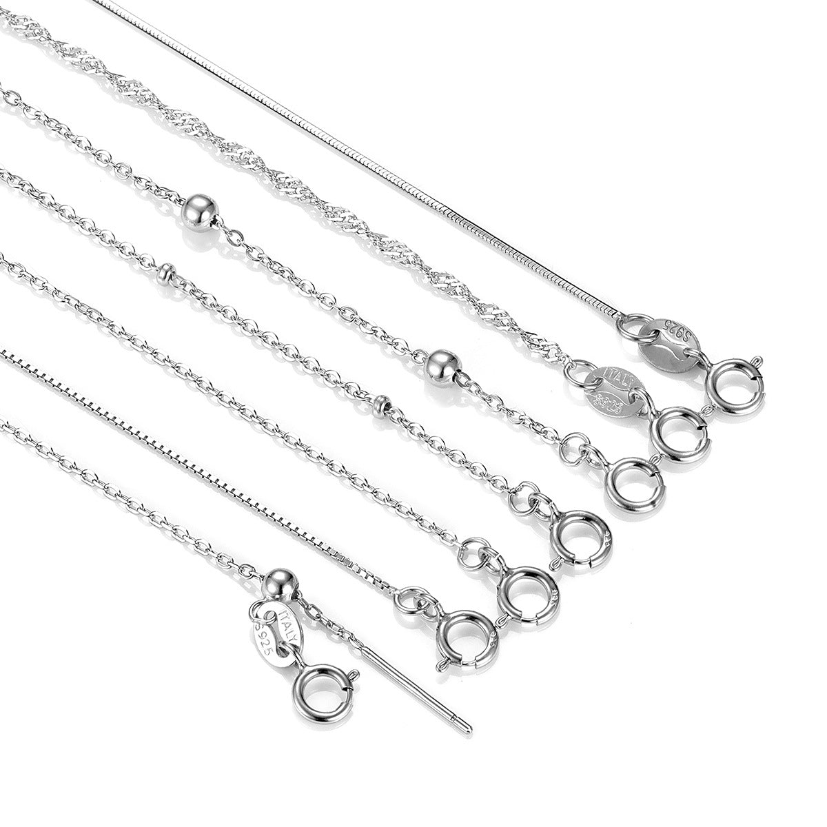 Women's Sterling Sier Choker Clavicle For Without Yellow Necklaces