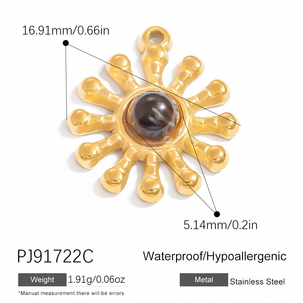 Classy Stylish Stainless Steel Gold-plated Design Jewelry Accessories