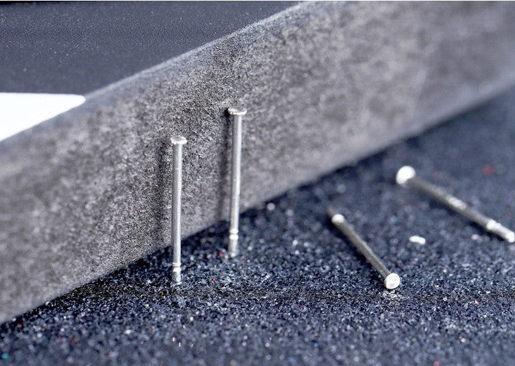 Pure Sier Ear Pin Head Bar Flat Soft Stud Earrings