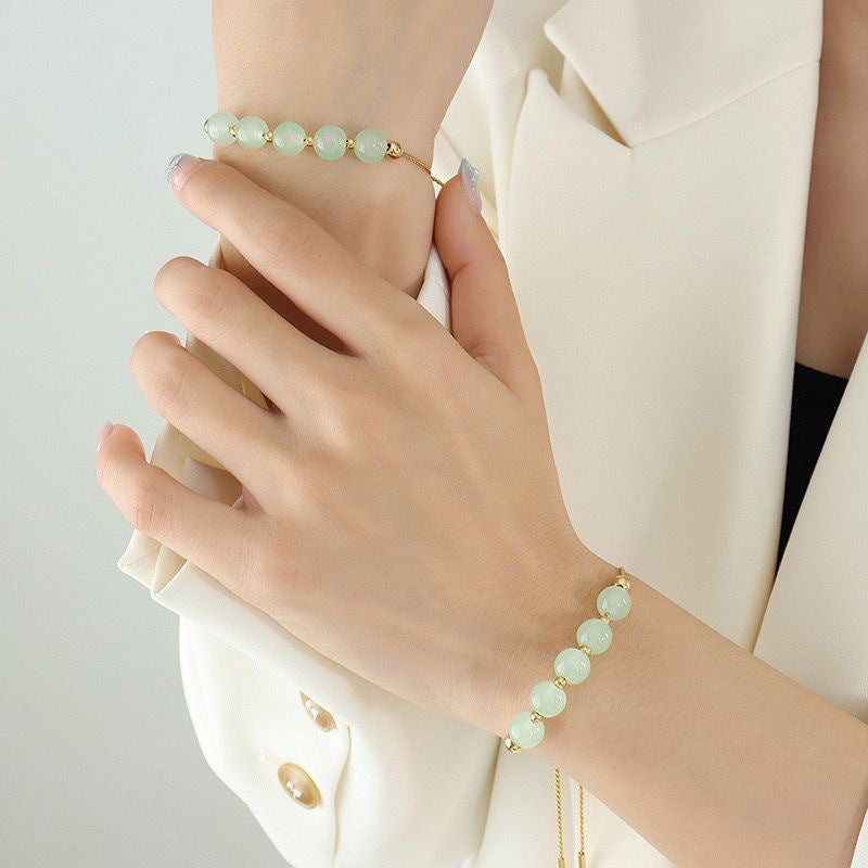 Retention Stone Right Rain Light Luxury Bracelets