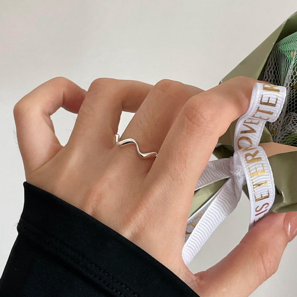 Niche Style Design High Sense Versatile Opening Rings
