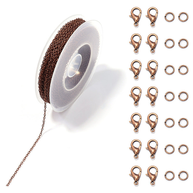 Electroplating Strap Reel Lobster Buckle Combination Jewelry Accessories