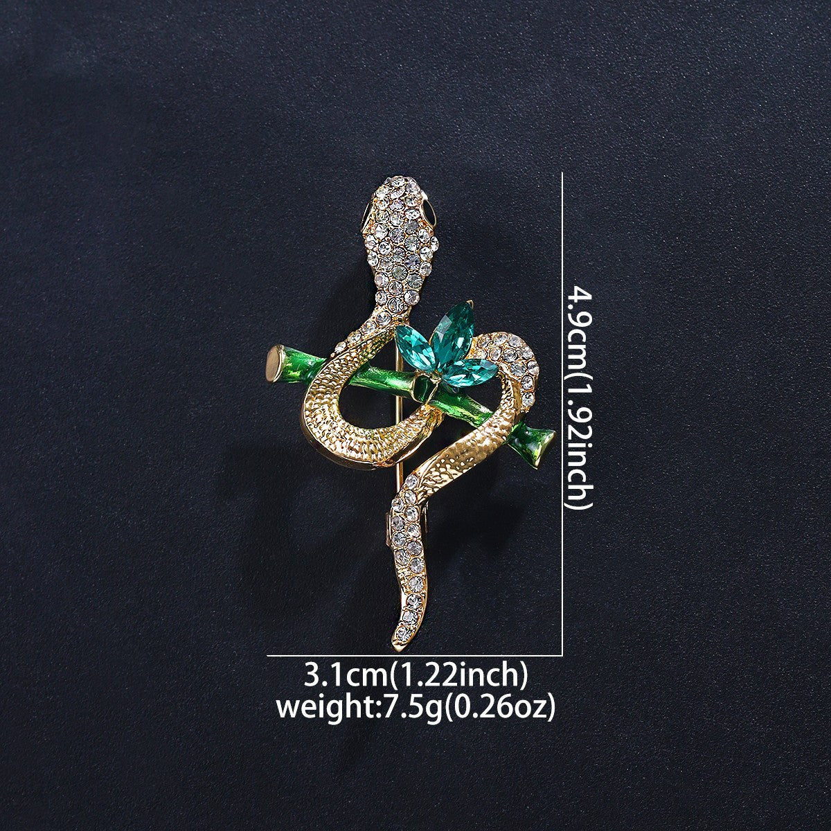 Women's & Men's Elegant Brooch Alloy Rhinestone Niche Design Business Corsage Brooches