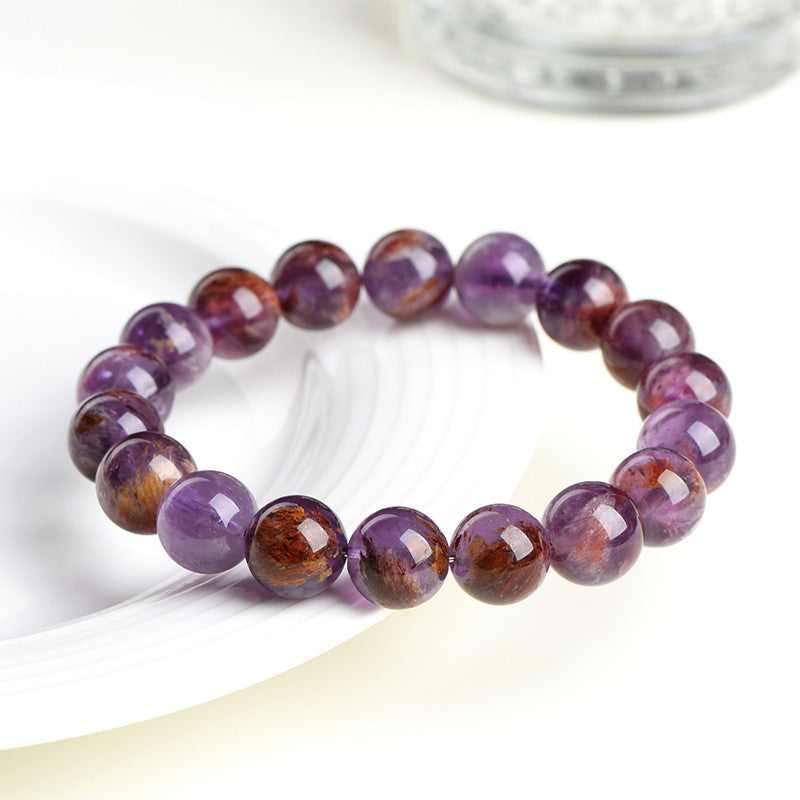 Crystal Natural Purple Ghost Energy Fashion Bracelets