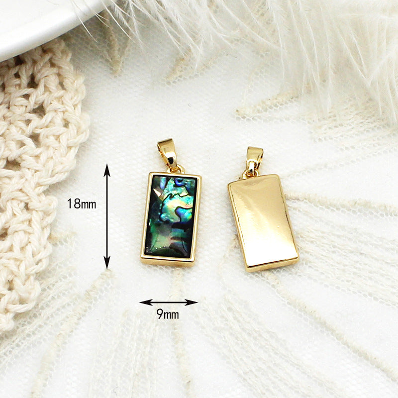 Starry Sky Universe Abalone Shell Geometric Jewelry Accessories