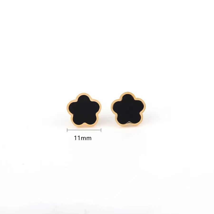 Fritillary Parthenocissus Grass Flower Collarbone Ear Color Retaining Rings