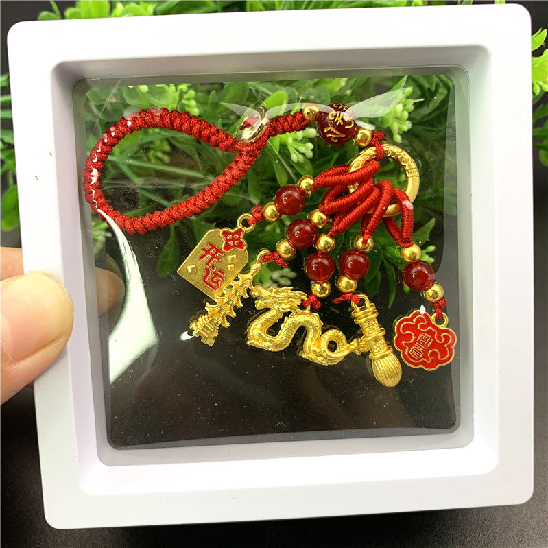 Copper Couple National Fashion Enamel Dripping Oil Hanging Ornaments