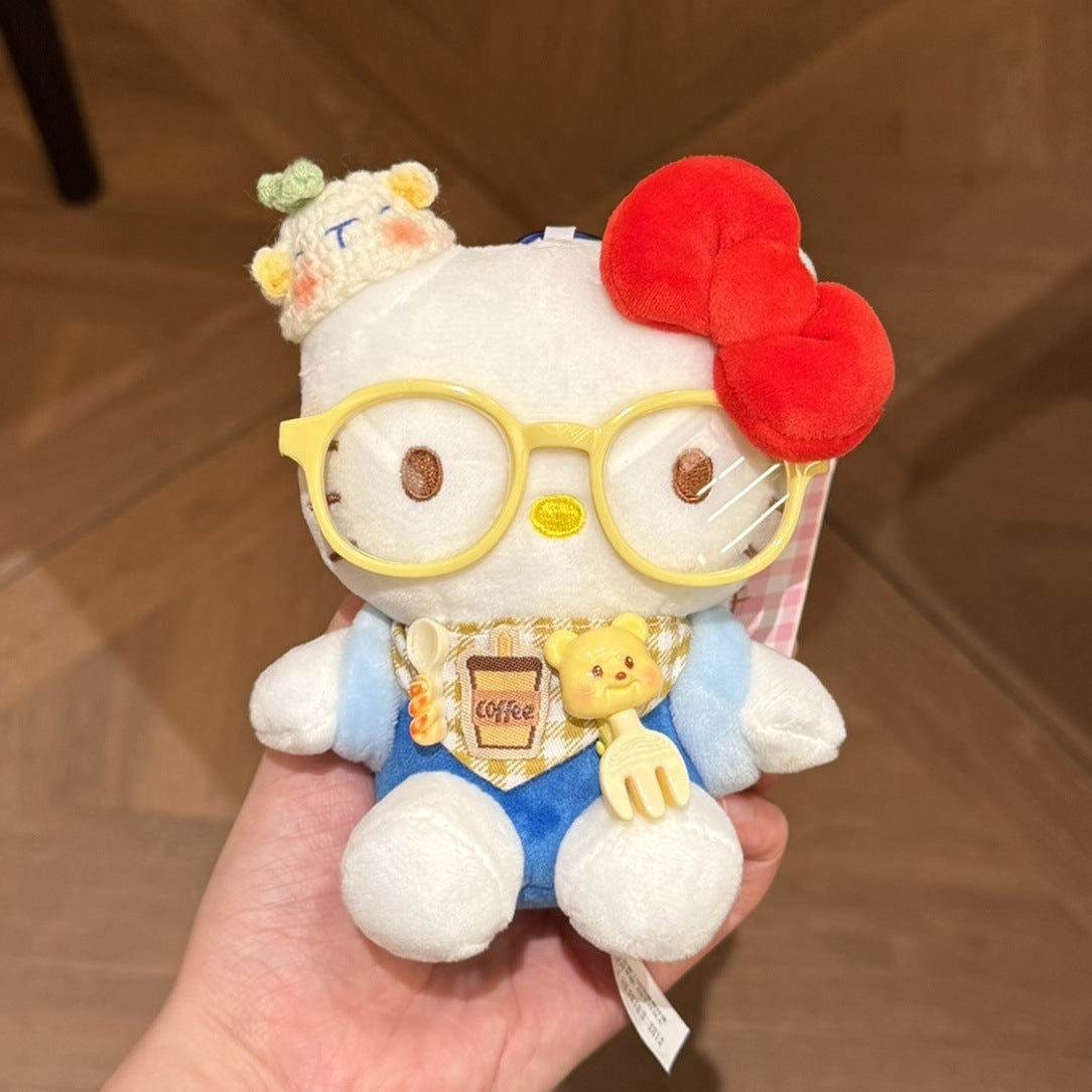 Package Cartoon Lovely Key Buckle Plush Pendants