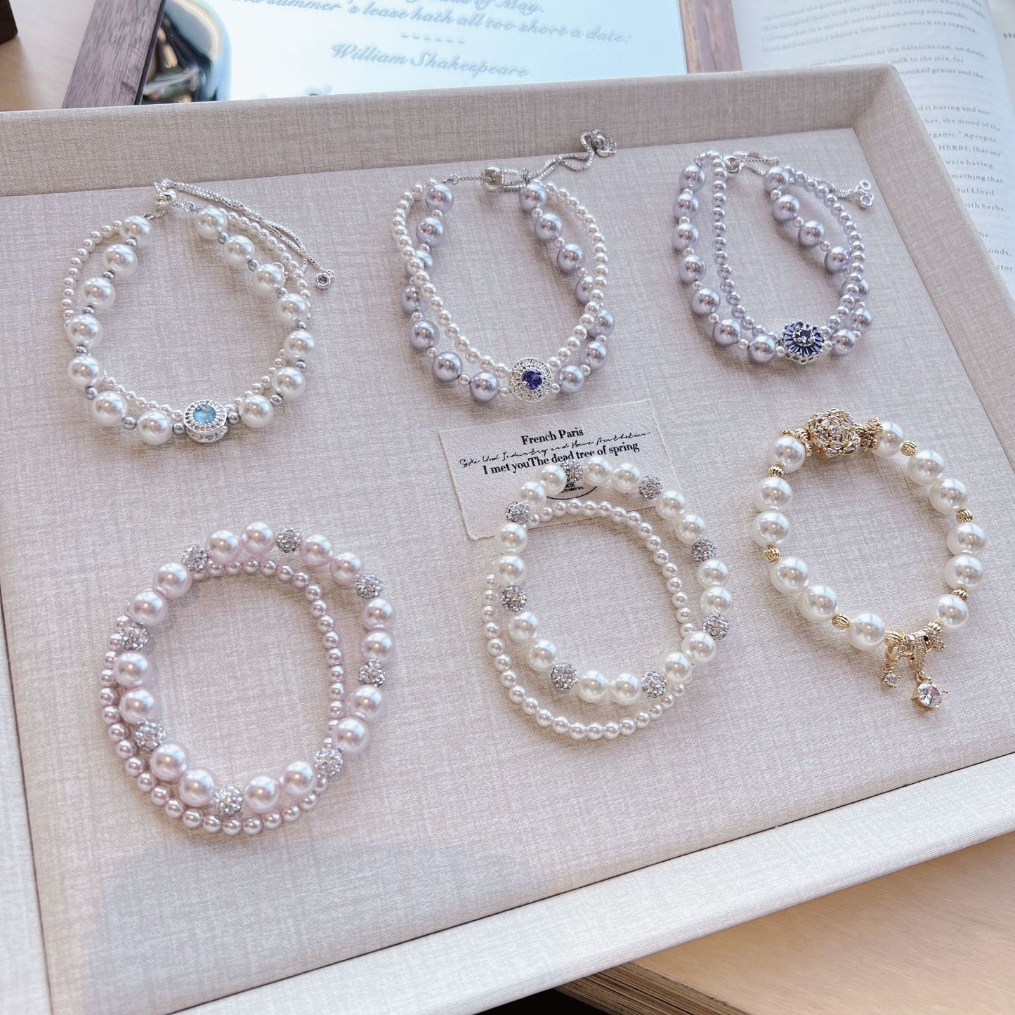 Women's Pearl Series Classic High-grade Temperament Style Bracelet