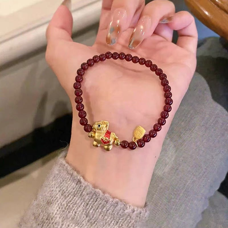 Rich Fu Ma Good Luck Send My Life Lucky Family Bracelet