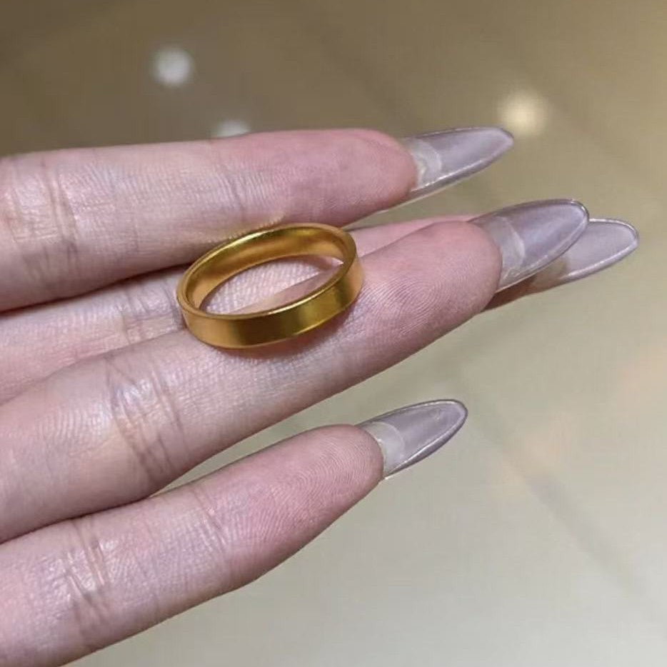 Shiny Female Cold Wind Opening Adjustable Personality Affordable Ring