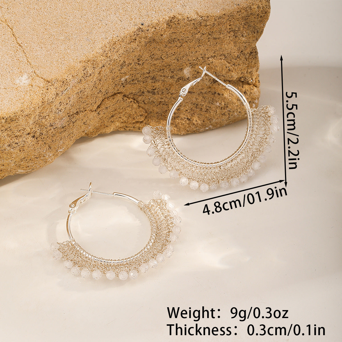 Copper Wire Hand-woven Suite Fashion Light Rings