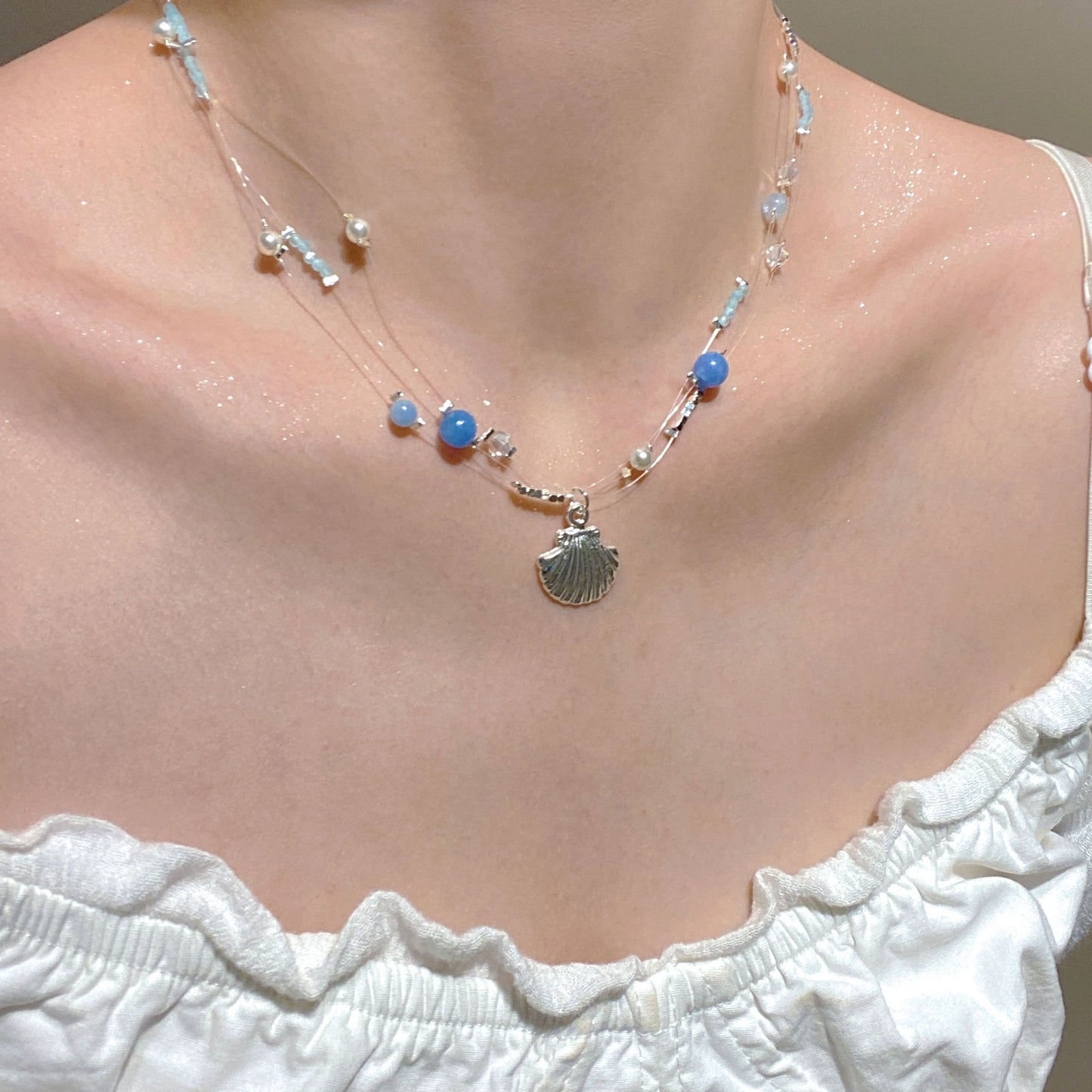 Ocean Style Cartoon Shell Female Bohemian Creative Weaving Turtle Jewelry Set