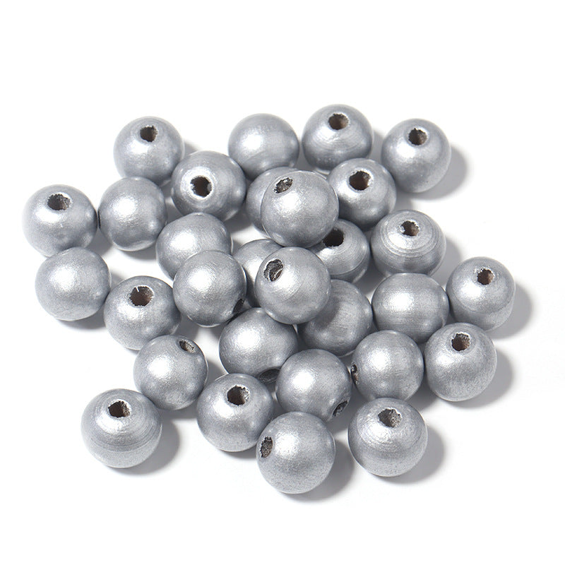 Beads Wooden Bead Scattered Handmade Log Jewelry Accessories