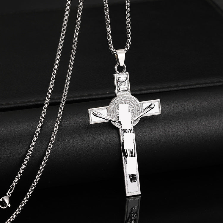 Women's & Men's Simplicity Long Gothic Vintage Stainless Steel Pendants