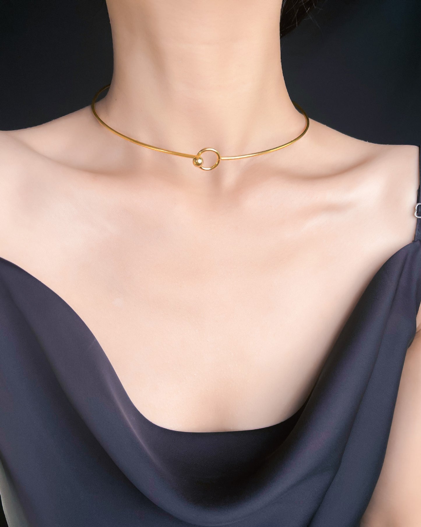 Titanium Steel Unique Bell-shaped Female Girlfriends Necklaces