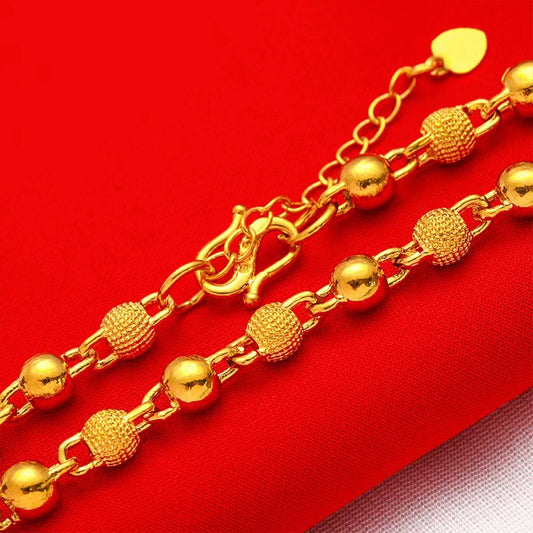 Copper Alloy Electroplated Real Gold Live Streaming Bracelet
