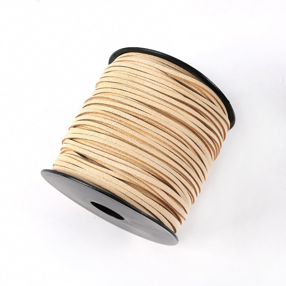 Cord Deerskin Veet Braided Rope Gift Jewelry Accessories