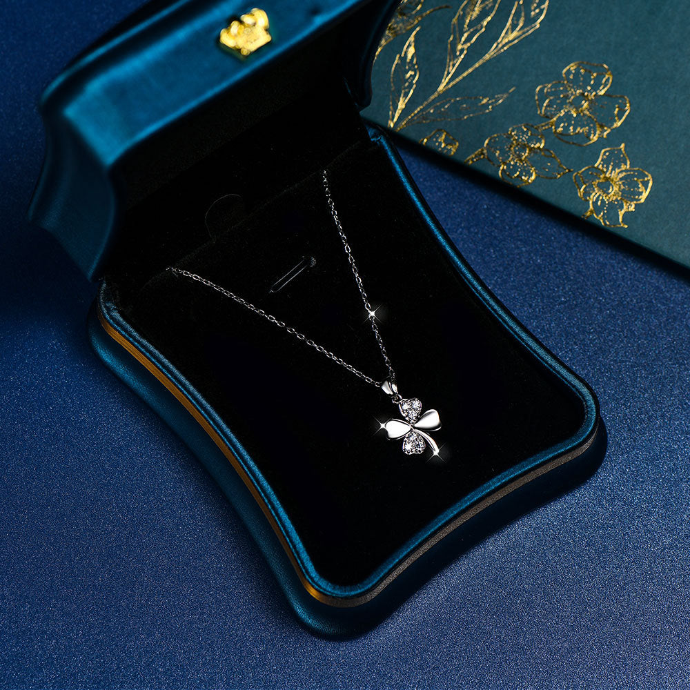Women's Lucky Four-leaf Clover For Affordable Luxury Fashion Niche Necklaces