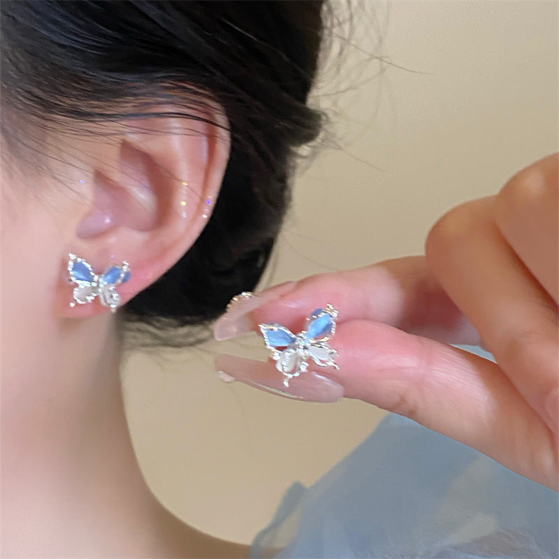 Women's Sier Needle High-grade Korean Affordable Luxury Earrings