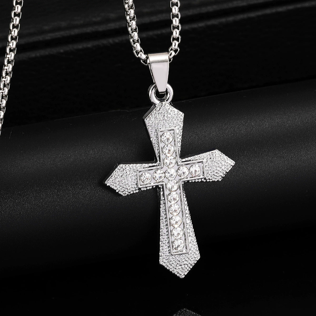 Women's & Men's Simplicity Long Gothic Vintage Stainless Steel Pendants