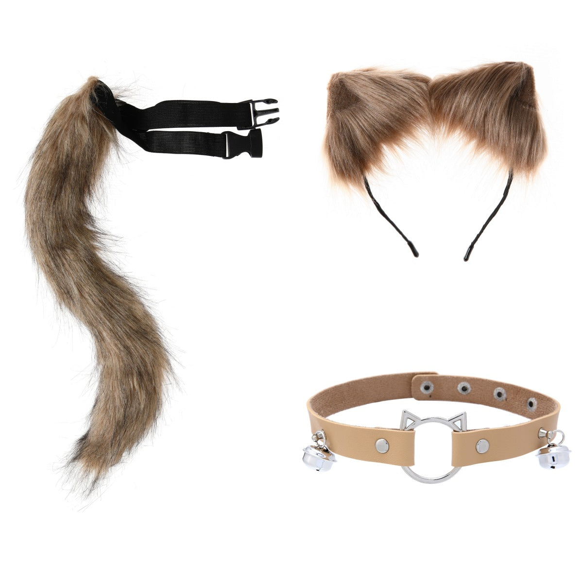 Toy Cat Ear Fox Handmade Strap Collar
