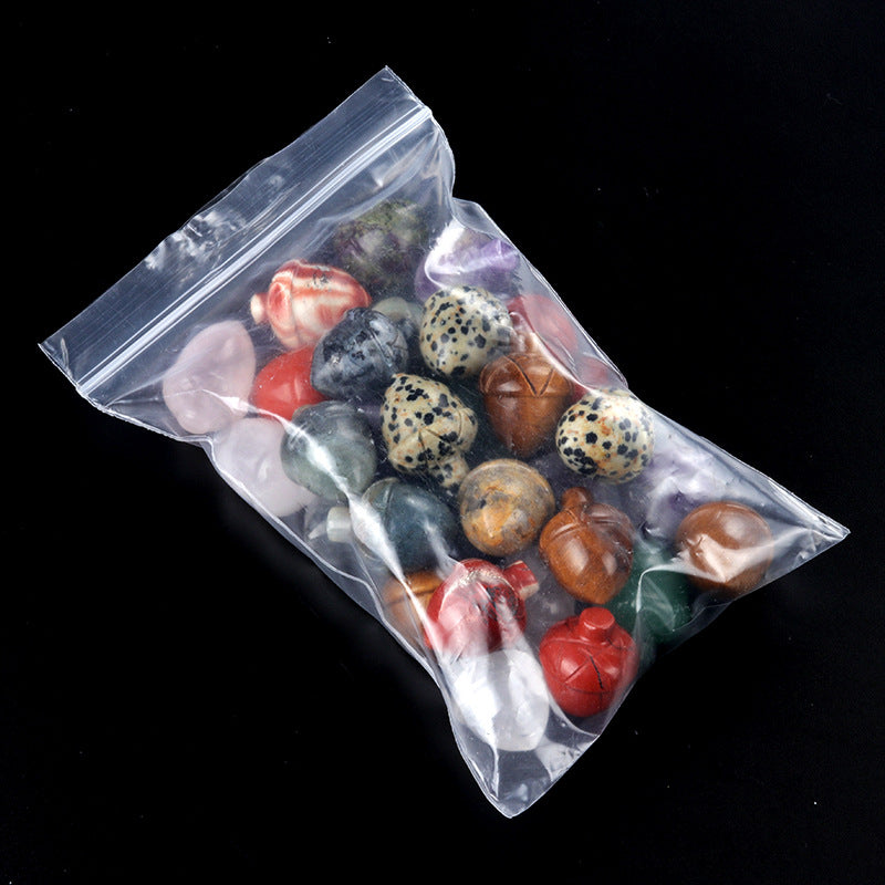 Siberian Hazelnut Acorn Stone Pine Cone Creative Carved Mini Jewelry Accessories