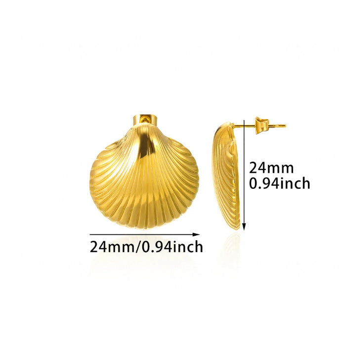 Coral Ocean Beach Metal Oil Pressure Pendants