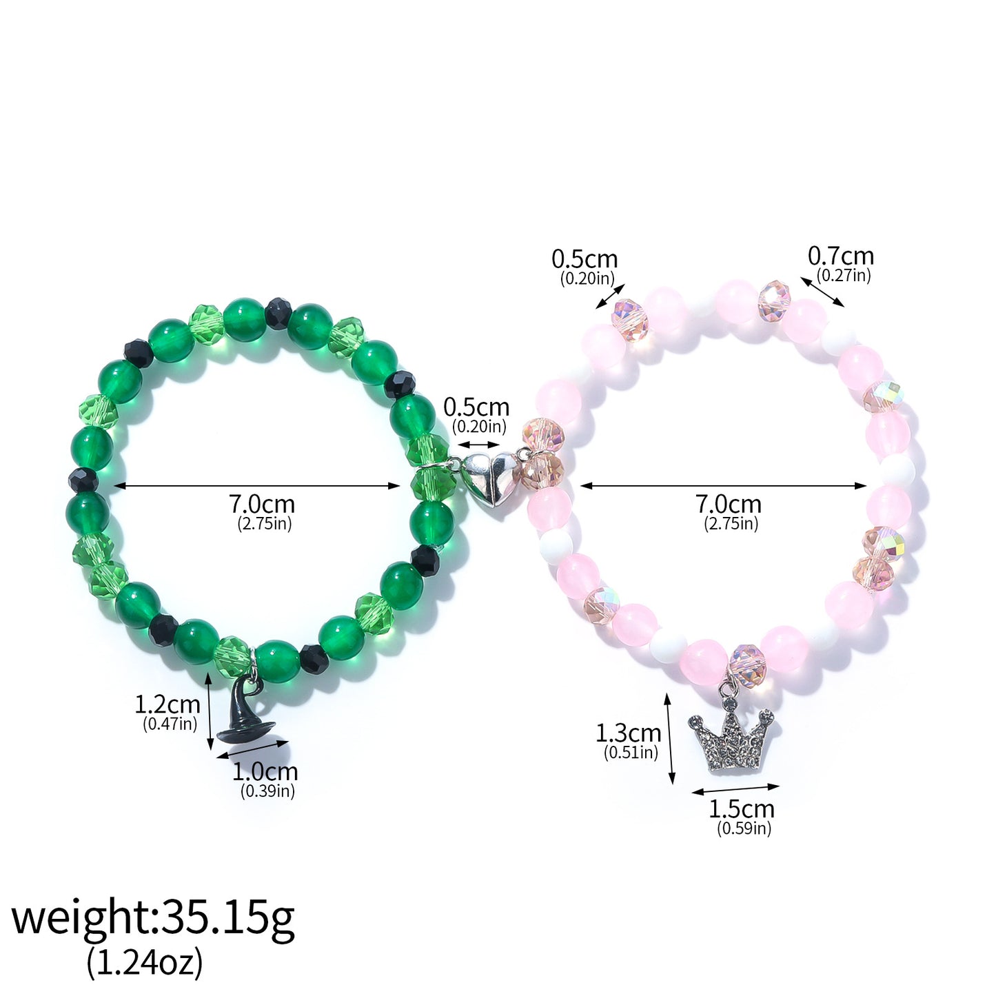 Films Television Magic Bad Witch Beaded Bracelets