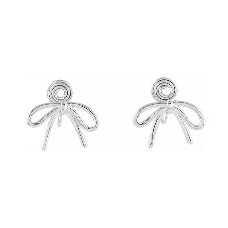 Style Sweet Bowknot Ear Clip Petite Earrings