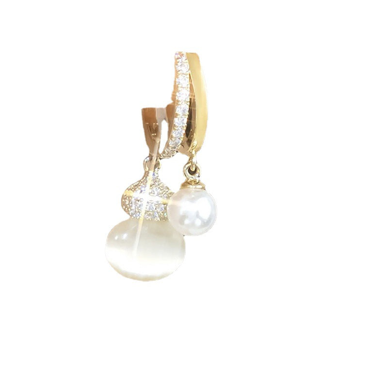 Women's For Design Fashion Micro Inlay Ear Clip Temperament Earrings