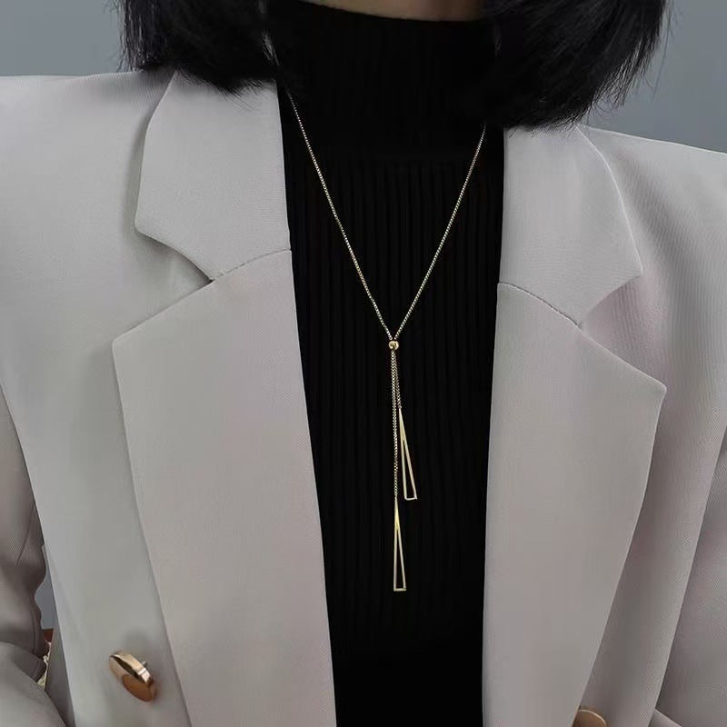 Design Sense Niche Female Light Luxury Necklaces