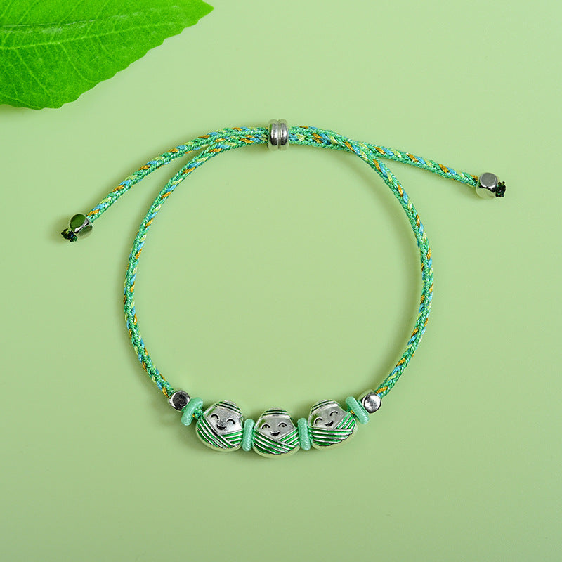 Children's Dragon Boat Festival Colorful Rope Hand-woven Magic Color Treasure Carrying Bracelet