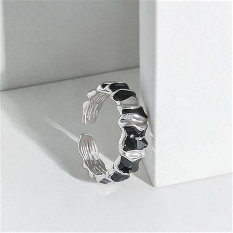 Female Fashion Design Temperament Personalized Cold Style Opening Ring