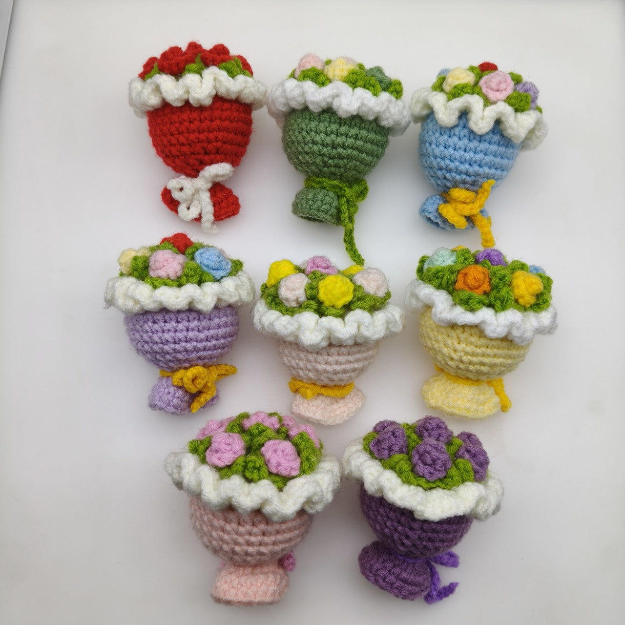 Woven Bridal Bouquet Creative Mini Couple Girlfriends Pendants
