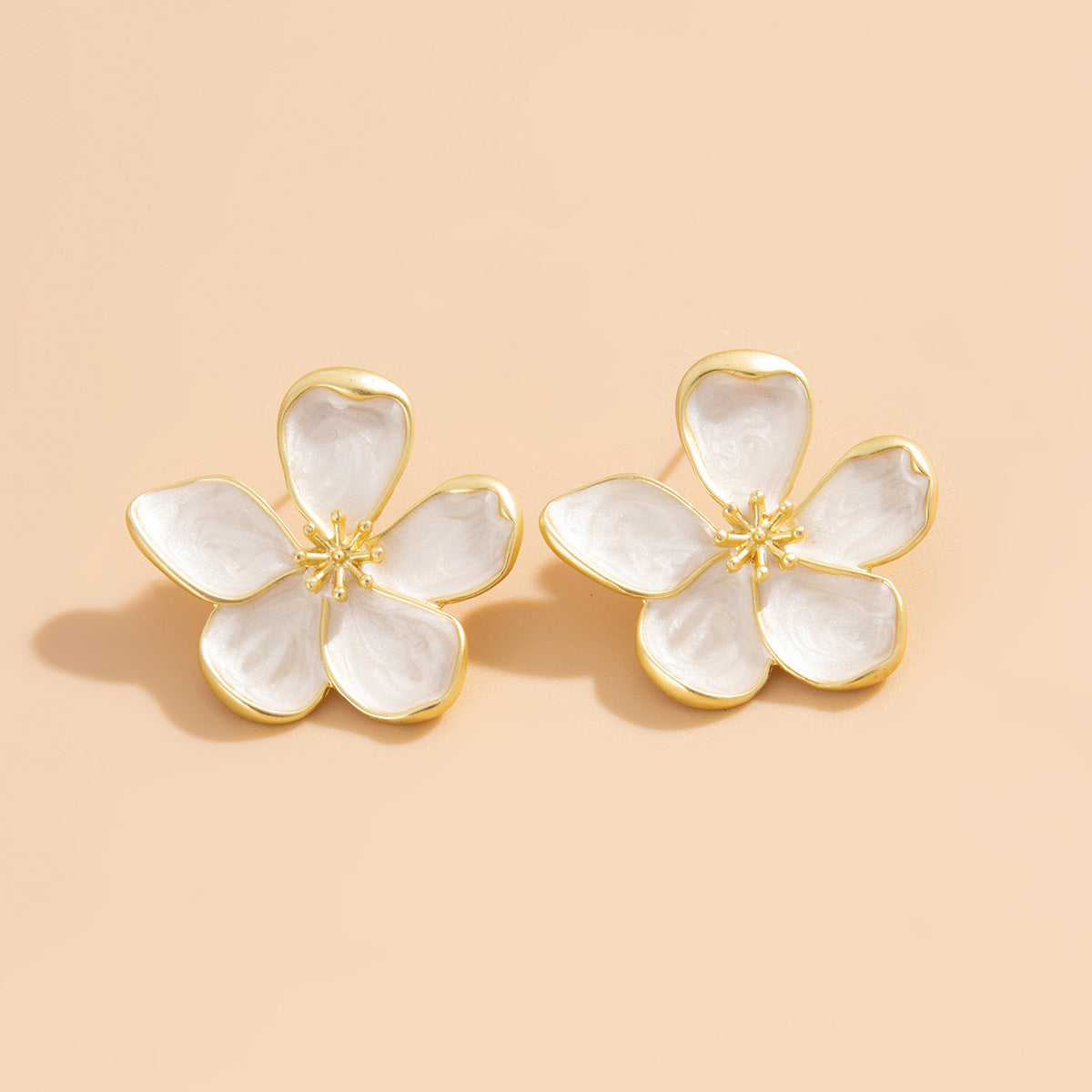 Artificial Flower Winding Temperament Pastoral Five Petal Collar