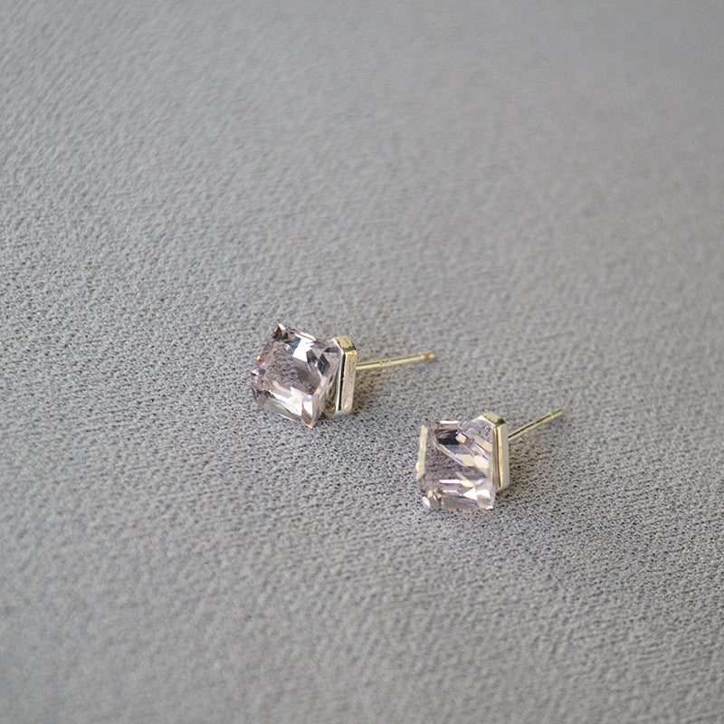 Square Crystal Shining Commuting Elegant Sier Rings