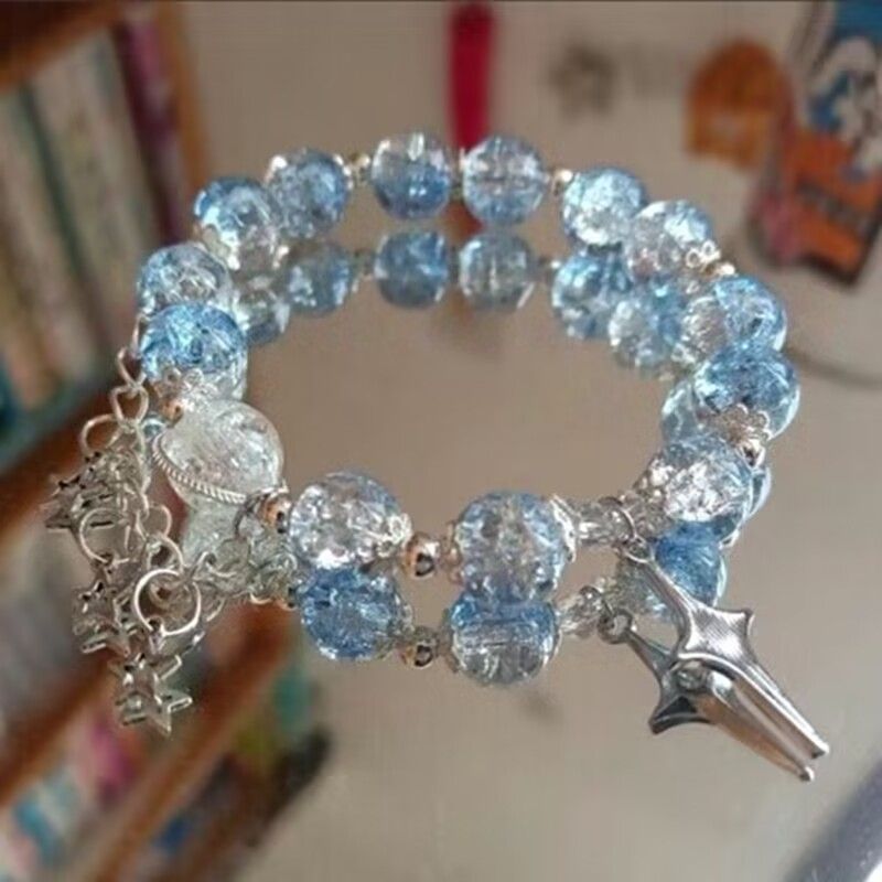 Explosion Flower Glazed Female Niche Personality Design High-grade Gift Sweet Bracelet
