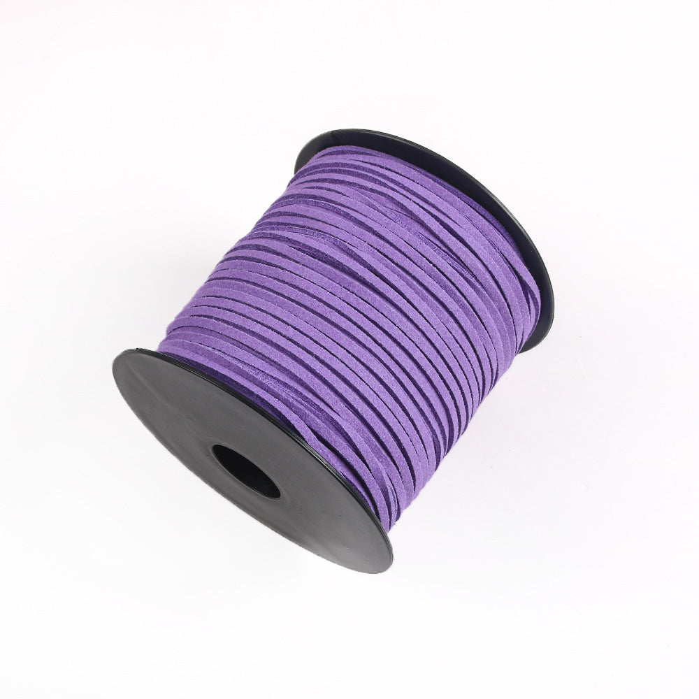 Cord Deerskin Veet Braided Rope Gift Jewelry Accessories