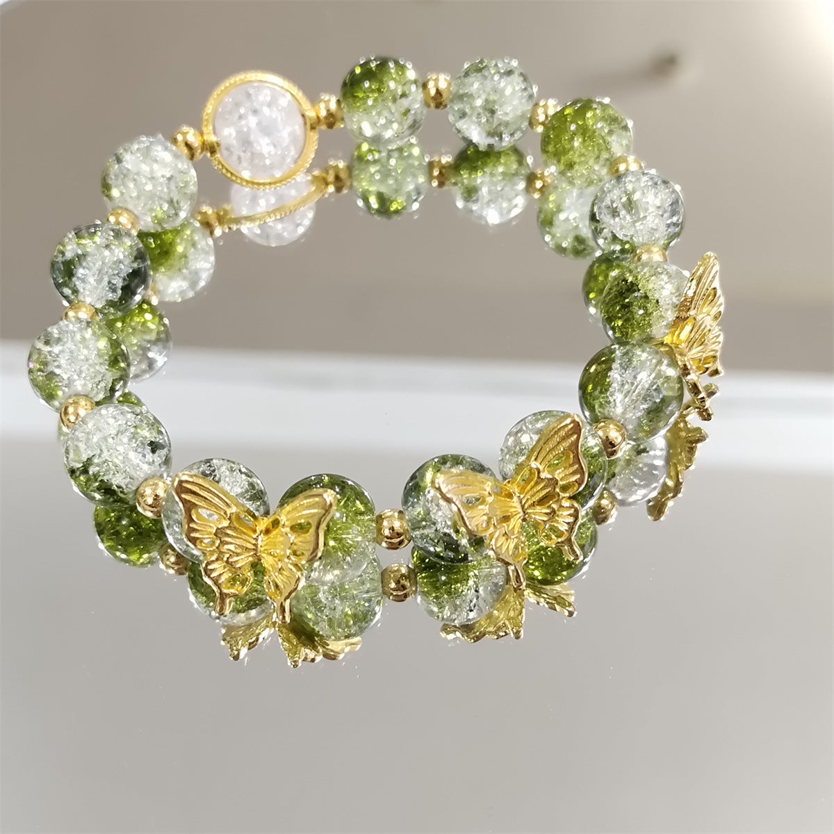 Butterfly Elegant Female Design Light Luxury Girlfriend Bracelet