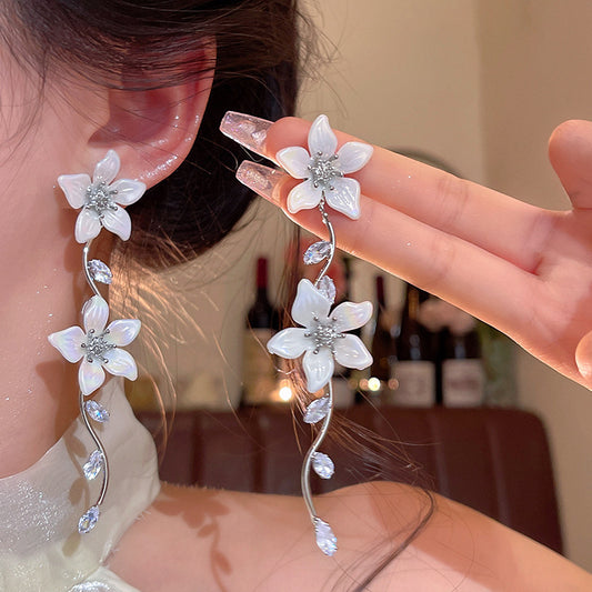 Tassel Female Light Luxury High Sense Unique Rings