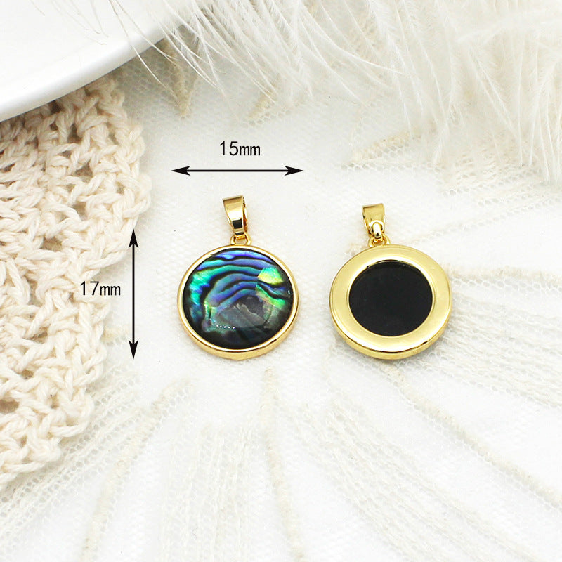 Starry Sky Universe Abalone Shell Geometric Jewelry Accessories