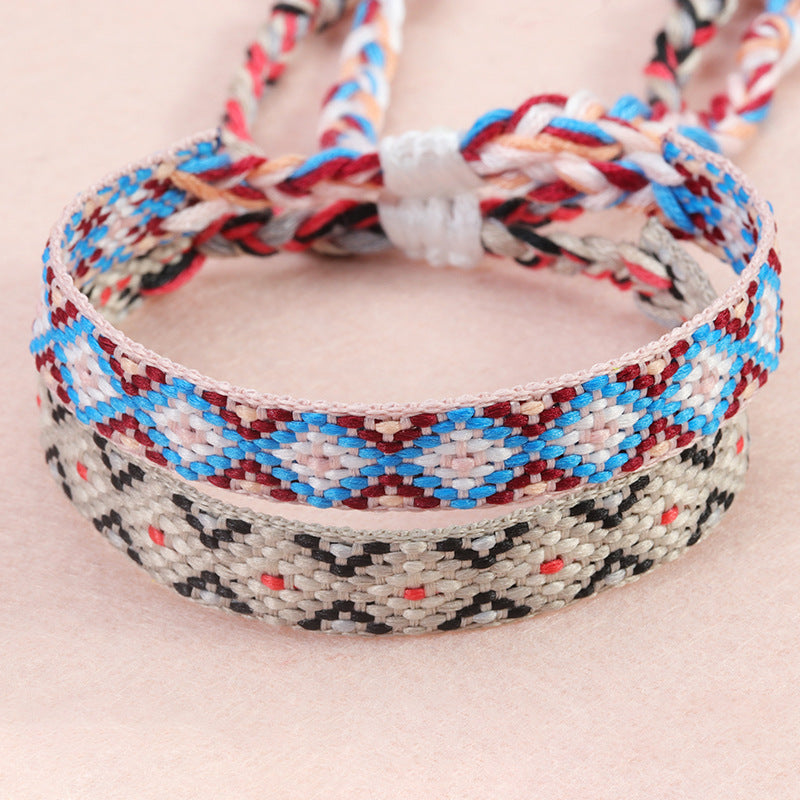 Woven Nepal Ethnic Style Lucky Friendship Bracelets